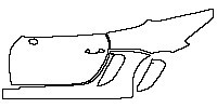 (left)Door+Side Skirt+Rear Fender