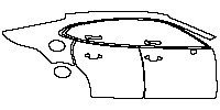 (right) Door+Rear Fender