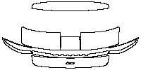 Porsche Panamera Sedan 2024 - Trunk Lid (with ''turbo'' emblem)