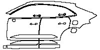 Porsche Macan Electric Exterior 2024 - (left) Door+Rear Fender