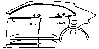 (left) Door+Rear Fender