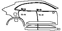 (right) Door+Rear Fender