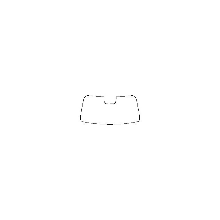 Roewe RX9 Window 2023 - Windshield (with mirror and dotted area cutout)
