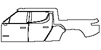 Rivian R1T Exterior 2023 - (left) Door+Rear Fender