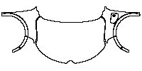 Renault Megane E-Tech Exterior 2023 - Hood+Fender (with charging port on left fender)