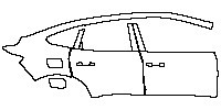 Renault Arkana Exterior 2023 - (right) Door+Rear Fender