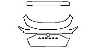 Renault Arkana Exterior 2023 - Trunk Lid (with ''ARKANA'' emblem)