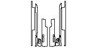 Rolls-Royce Ghost Interior 2021 - (Rear)Door Trim (With window adjustment and volume adjustment)