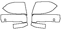 Rolls-Royce Ghost Extended Wheelbase 2011 - Mirror (for Right Hand Drive)