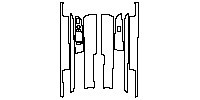 Rolls-Royce Ghost Interior 2021 - (front)Door Trim (for Left Hand Drive)