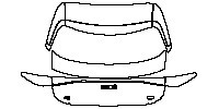 Smart #3 Base 2023 - Trunk Lid (with ''smart''、''#3''、''精灵'' embnlem)