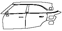 Smart #1 Brabus 2023 - (left) Door+Rear Fender
