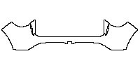 Smart #1 Brabus 2023 - Rear Bumper