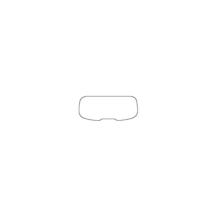 Smart #3 Window 2023 - Rear Window (Edge exceeds the innder side of black cermic by 3mm)
