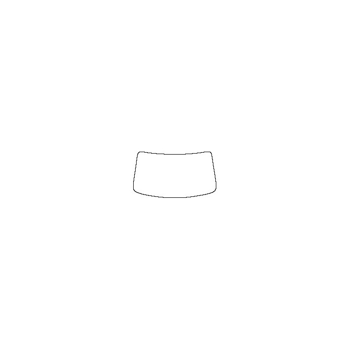 Smart #3 Window 2023 - Windshield (without mirror and dotted area cutout, Edge ends at the inner side of dotted area)