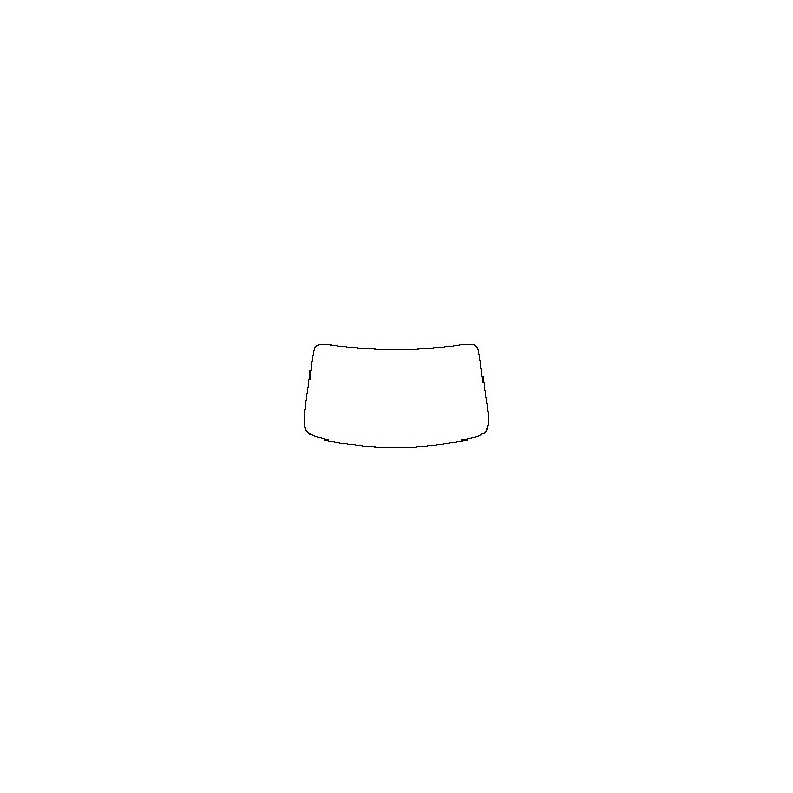 Smart #3 Window 2023 - Windshield (without mirror and dotted area cutout, Edge exceeds the innder side of black cermic by 3mm)