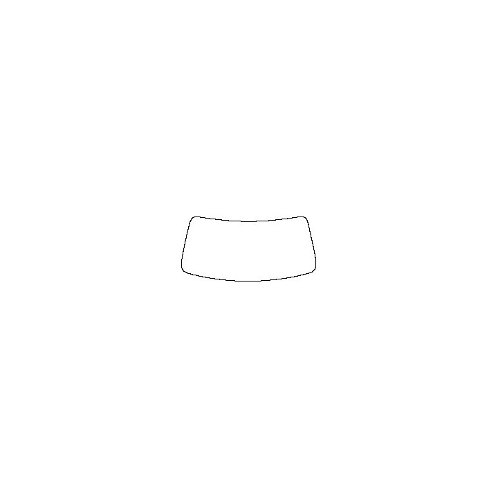 Smart #5 Window 2024 - Windshield (without mirror and dotted area cutout, Edge ends at the inner side of dotted area)