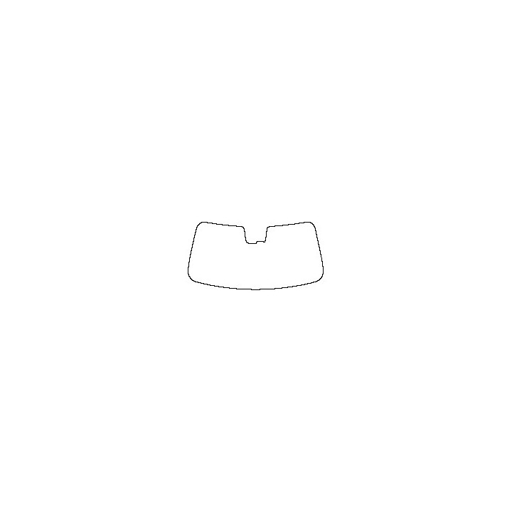 Smart #5 Window 2024 - Windshield (with mirror and dotted area cutout, Edge exceeds the innder side of black cermic by 3mm)