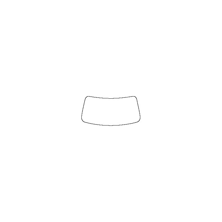 Smart #5 Window 2024 - Windshield (without mirror and dotted area cutout, Edge exceeds the innder side of black cermic by 3mm)