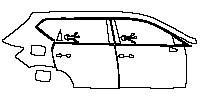 (right)Door+Rear Fender