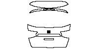 Seat Ateca SE 2016 - Trunk Lid (without emblem)