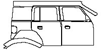 (right) Door+Rear Fender+Side Skirt