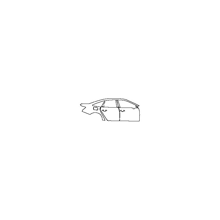 Audi A6 A6 2012 - (right) Door+BC Pillar+Rear Fender