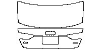 Audi A6 A6 2012 - Trunk Lid (with ''A6'' , ''quattro'' emblems)