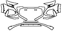 Audi Q8 Exterior 2020 - Bumper+Headlamp