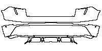 Audi Q8 Exterior 2020 - Rear Bumper