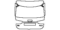 Audi A6 A6 Avant 2012 - Trunk Lid (with ''A6'' , ''4XTDI'' emblems)