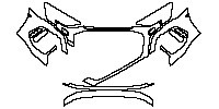 Audi A3 Sportback 2016 - Bumper+Headlamp