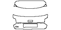Audi Q2 Q2 2017 - Trunk Lid (with ''Q2'' model emblem)
