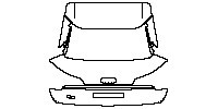 Audi Q5 Q5 Sportback (Standard Wheelbase) 2021 - Trunk Lid (suitable for Europe, with ''Q5'' model emblem)