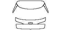 Audi Q8 e-tron SUV 2024 - Trunk Lid (without emblem)