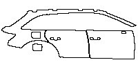 Audi A4 A4 allroad quattro 2017 - (right) Door+Rear Fender