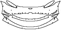 Aston Martin Vantage V8 F1 2022 - Bumper+Headlamp