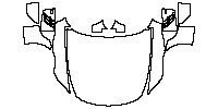 Aston Martin Vantage V8 F1 2022 - Hood+Fender (suitable for 1.5m film (Alignment jigs are stuck down first, then bonnet centre p