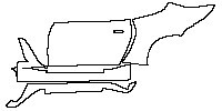 Aston Martin Vantage V12 2012 - (left) Door+Rear Fender+Side Skirt