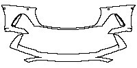 Aston Martin DBS 770 Ultimate Exterior 2023 - Bumper (with 4 PDC)