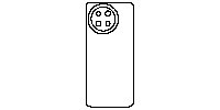 Mobile & Digital Mi cell phone Civi series 2024 - other side