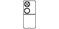 Mobile & Digital Huawei cell phone Pocket系列 2024 - other side