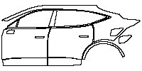 (right) Door+Rear Fender
