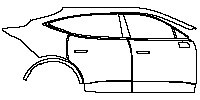 (right) Door+Rear Fender