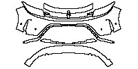 AITO AITO M7 Exterior 2022 - Bumper+Headlamp (basic version)
