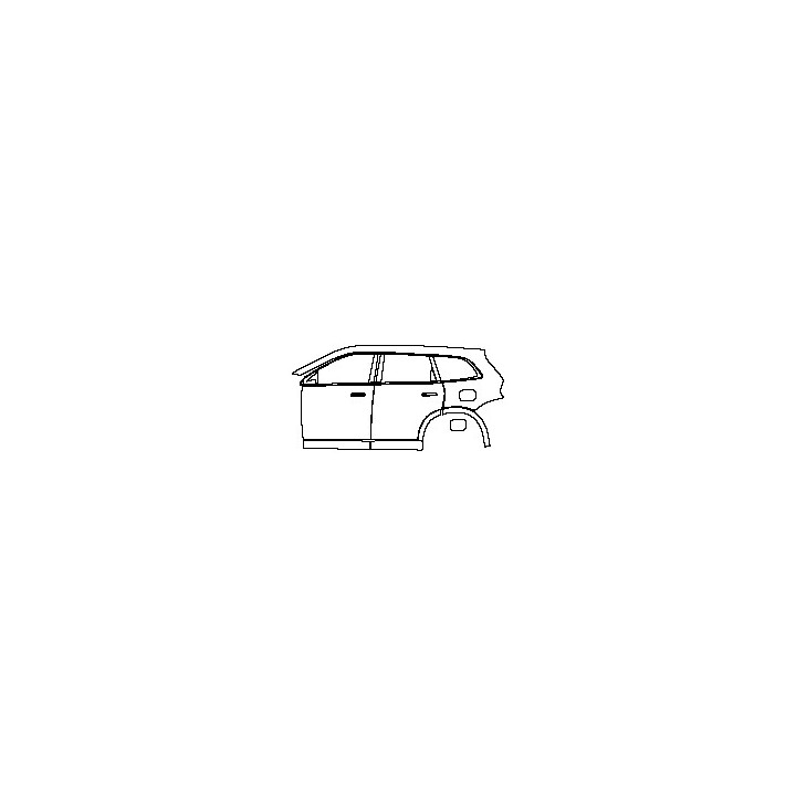AITO AITO M7 Exterior 2022 - (left) Door+Rear Fender+Side Skirt