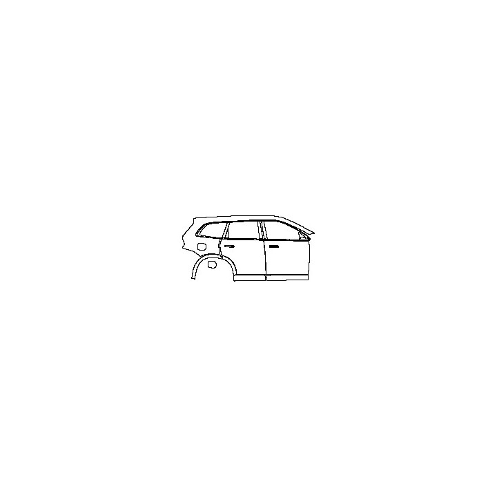 AITO AITO M7 Exterior 2022 - (right) Door+Rear Fender+Side Skirt