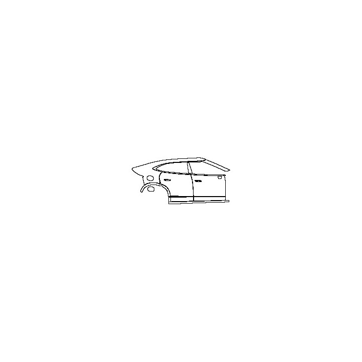 (right) Door+Rear Fender+Side Skirt