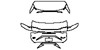BYD Song Plus EV 2023 - Trunk Lid (with ''BUILD YOUR DREAMS'' , ''比亚迪'' , ''DM-i'' , ''宋PLUS'' emblems)