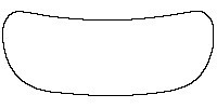 BYD Tang New Energy Windows 2019 - Rear Window (Edge ends at the inner side of dotted area)